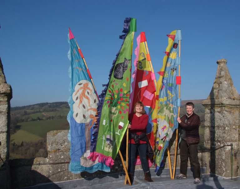 Green Hill Arts Is Going To Be Taking Over Moretonhampstead Flag 