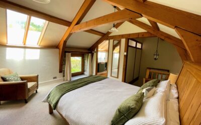 Widecombe Cottage - King size bedroom