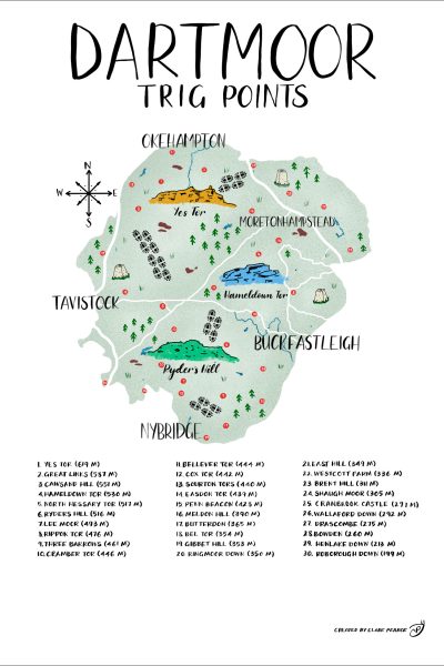 Trig point map 2