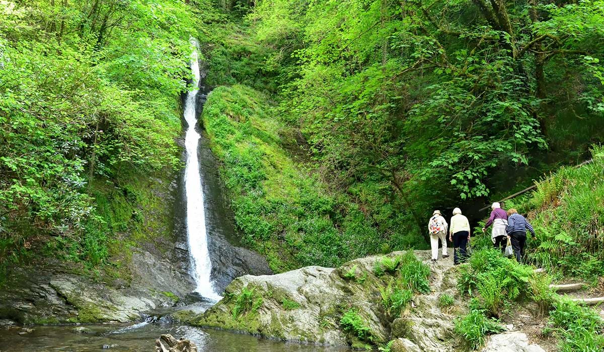 White Lady Waterfall Lydord Dartmoor